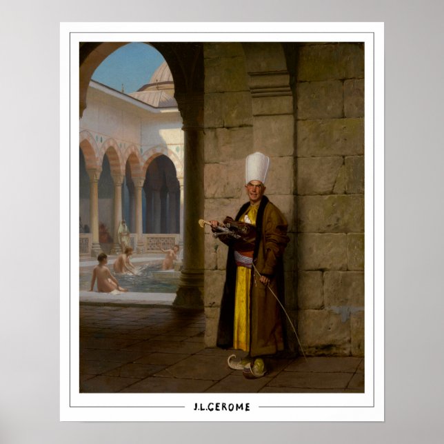 Jean-Léon Gérôme Zedign Art Poster #114 (Vorne)
