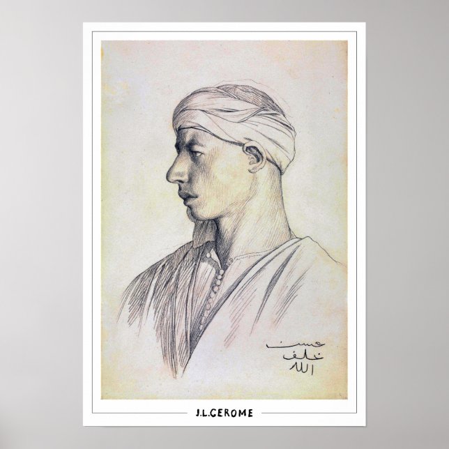 Jean-Léon Gérôme Zedign Art Poster #12 (Vorne)