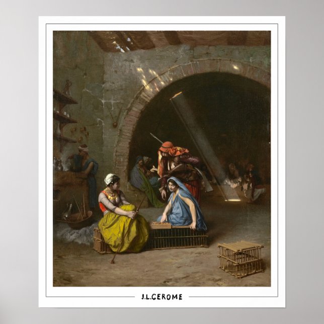 Jean-Léon Gérôme Zedign Art Poster #18 (Vorne)