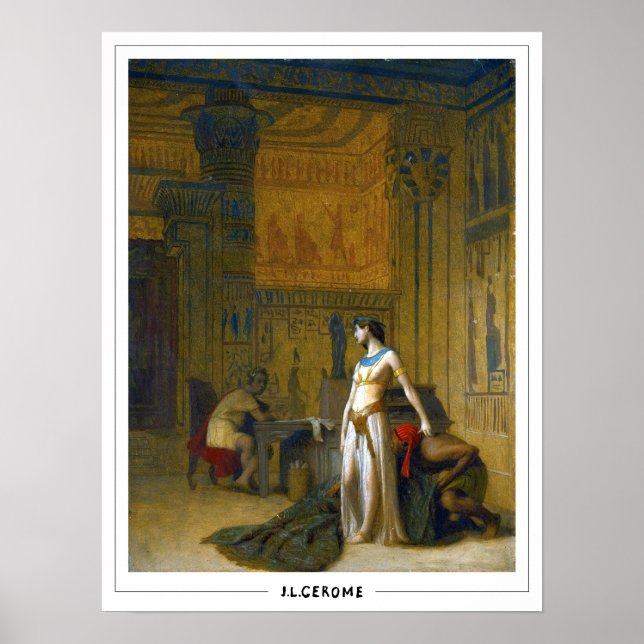 Jean-Léon Gérôme Zedign Art Poster #198 (Vorne)