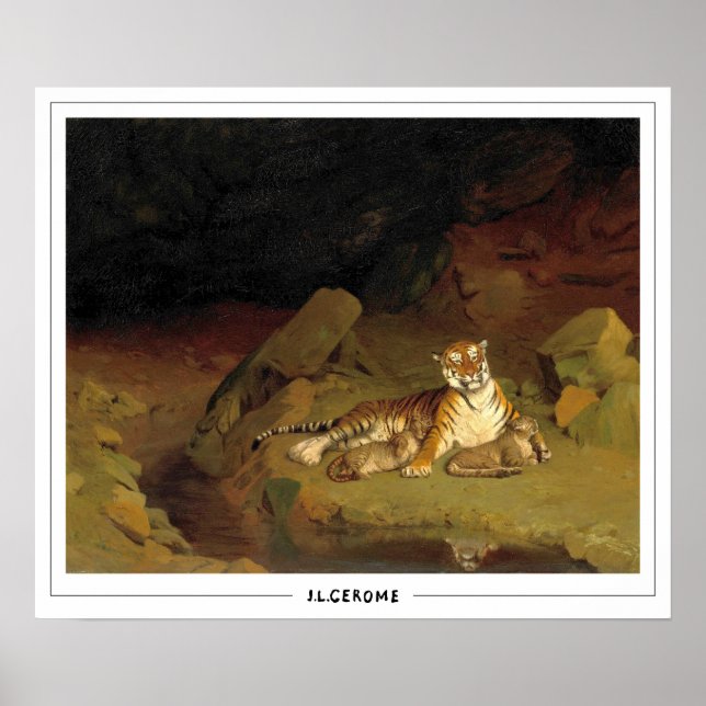 Jean-Léon Gérôme Zedign Art Poster #218 (Vorne)