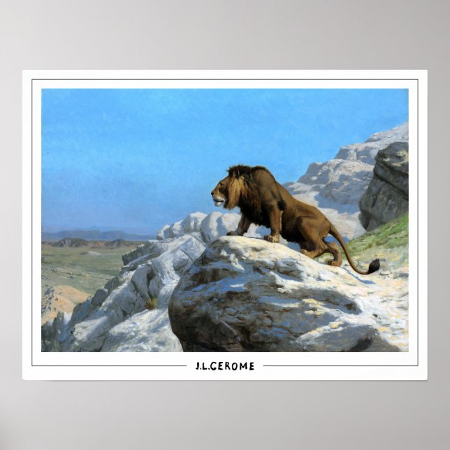 Jean-Léon Gérôme Zedign Art Poster #229 (Vorne)