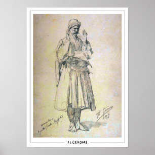 Jean-Léon Gérôme Zedign Art Poster #240