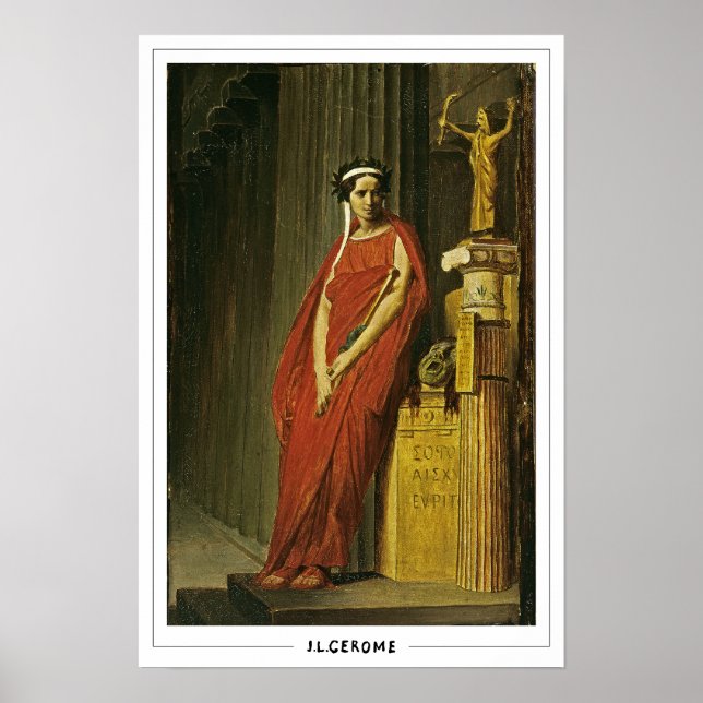 Jean-Léon Gérôme Zedign Art Poster #272 (Vorne)