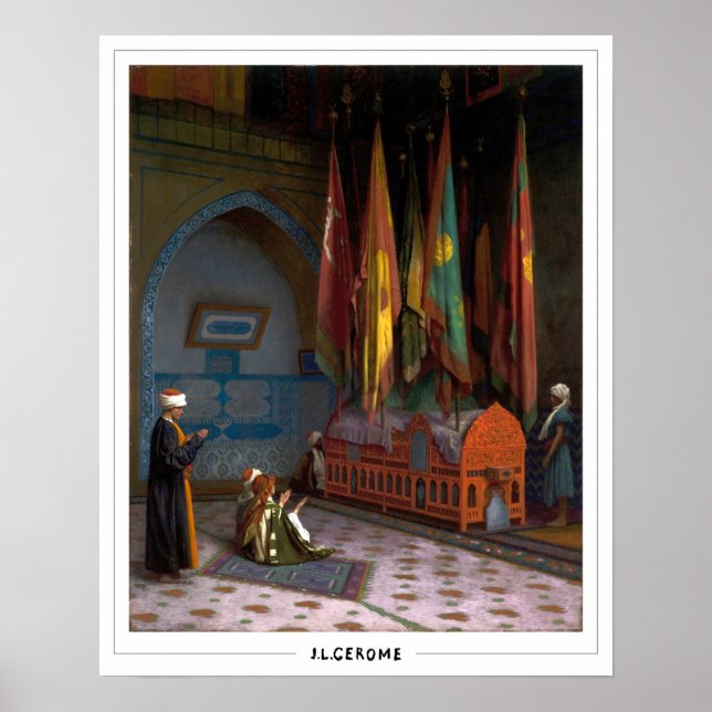 Jean-Léon Gérôme Zedign Art Poster #338 (Vorne)