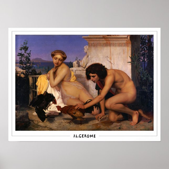 Jean-Léon Gérôme Zedign Art Poster #34 (Vorne)