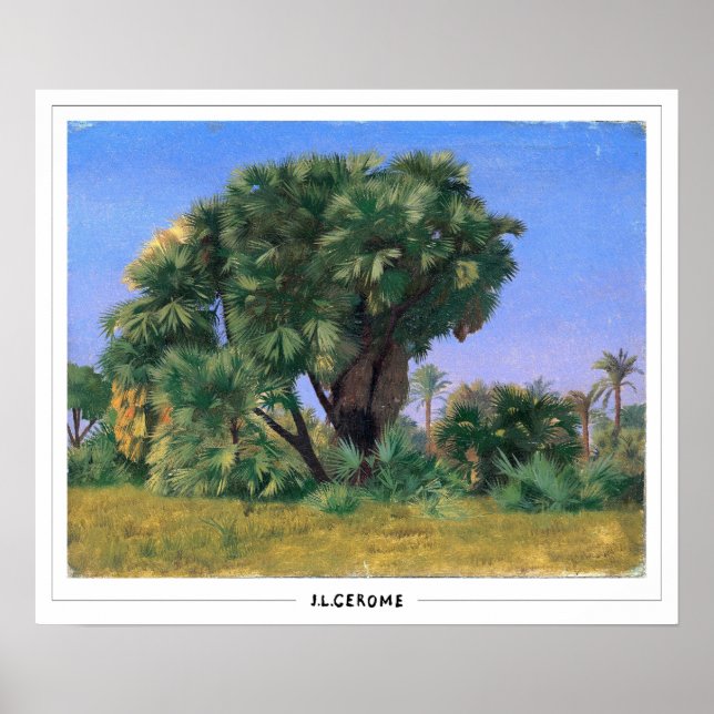 Jean-Léon Gérôme Zedign Art Poster #353 (Vorne)