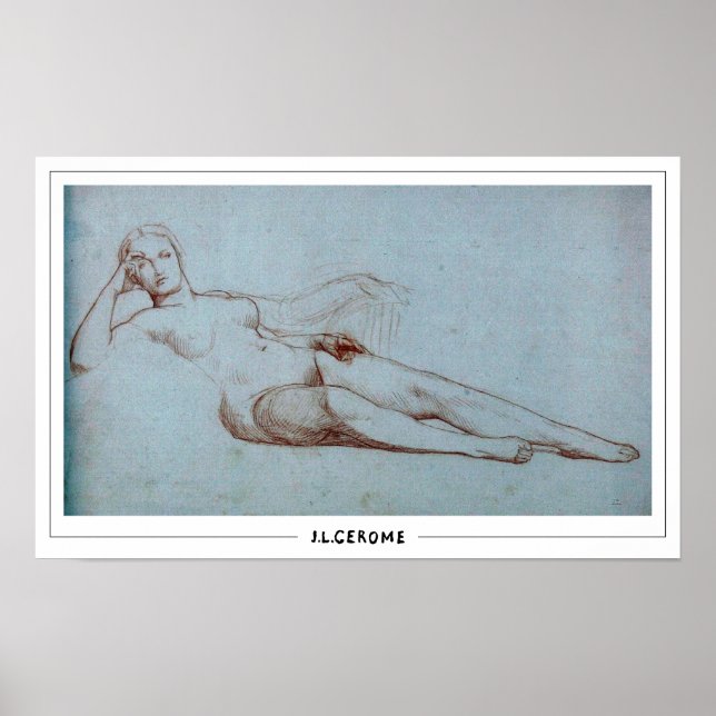 Jean-Léon Gérôme Zedign Art Poster #38 (Vorne)