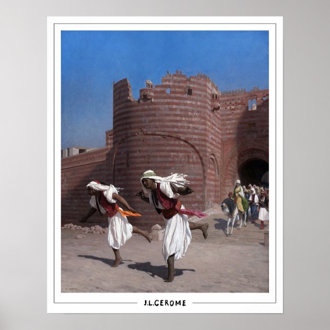 Jean-Léon Gérôme Zedign Art Poster #66 (Vorne)