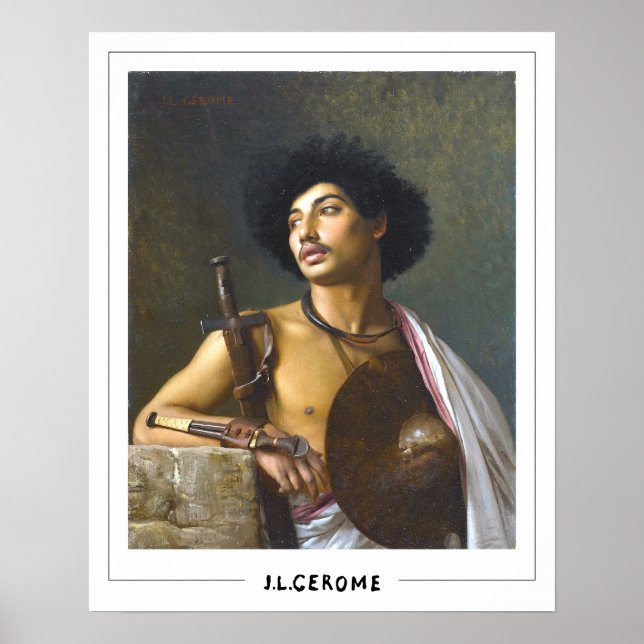Jean-Léon Gérôme Zedign Art Poster #94 (Vorne)