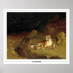 Jean-Léon Gérôme Zedign Kunstposter #218 Poster