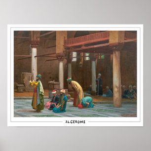 Jean-Léon Gérôme Zedign Kunstposter #350 Poster