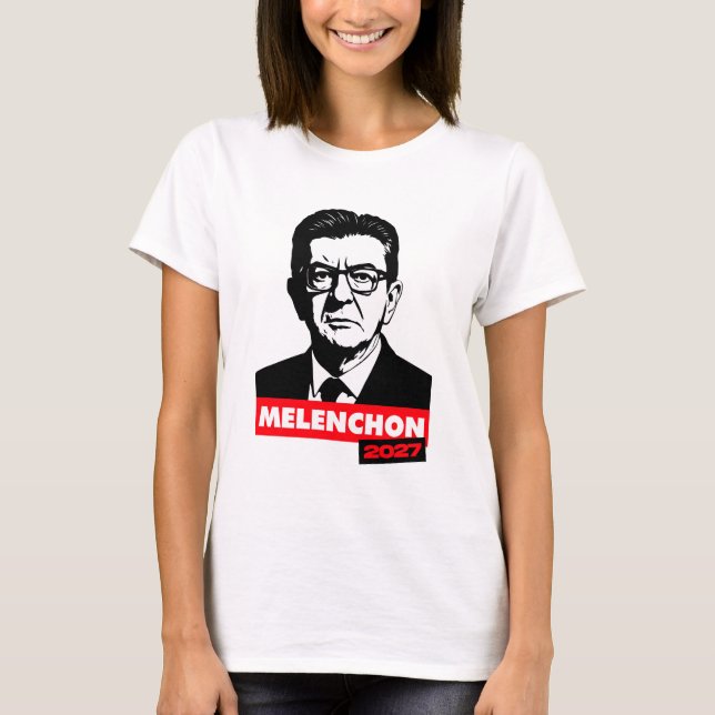 Jean-Luc Mélenchon – 2027 T-Shirt (Vorderseite)