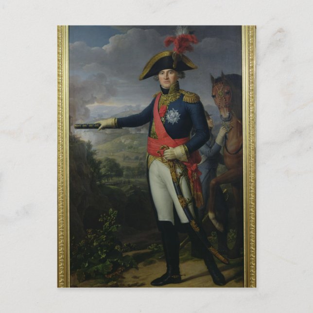 Jean Mathieu Philibert Serurier Comte d'Empire Postkarte (Vorderseite)