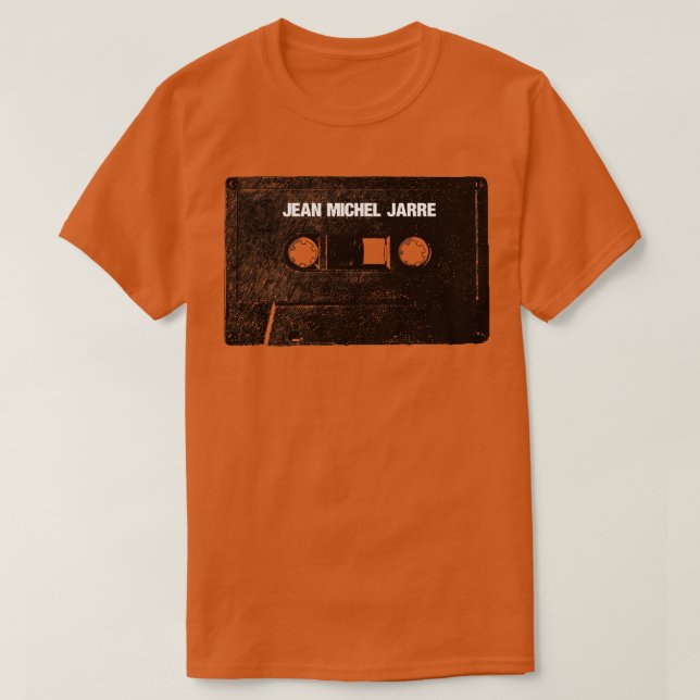 Jean Michel Jarre Cassette Tape T-Shirt (Design vorne)