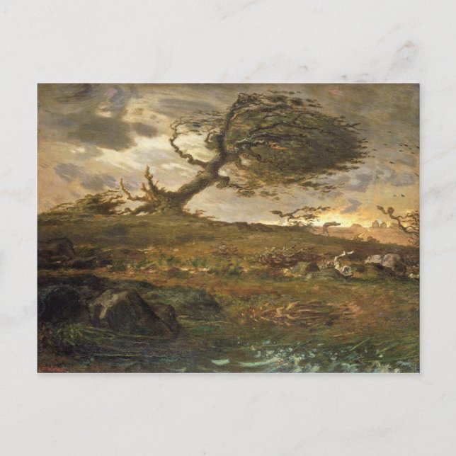 Jean Millet Painting Postkarte (Vorderseite)