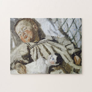 Jean Monet Asleep Monet Fine Art Puzzle