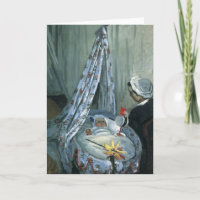 Jean Monet von Claude Monet in Seiner Wiege