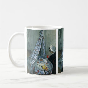 Jean Monet von Claude Monet in Seiner Wiege Tasse