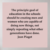 Jean Piaget Zitat