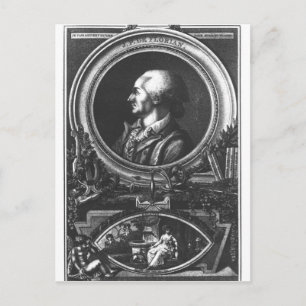 Jean-Pierre Claris de Florian Postkarte