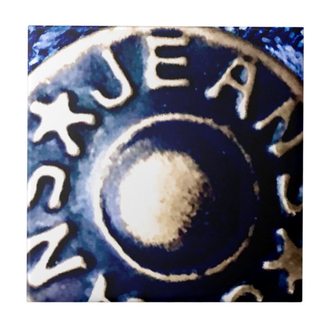 Jean’s Button Fliese (Vorderseite)