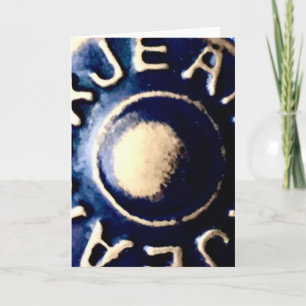 Jean’s Button Karte