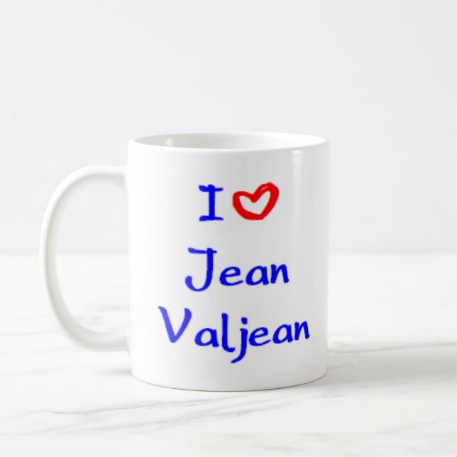 Jean Valjean Kaffeetasse (Links)