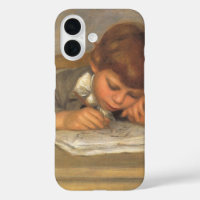 Jean Zeichnend von Pierre Renoir, Vintage Kunst