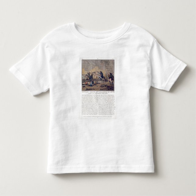 JeanBart (1651-1702), französisches Kleinkind T-shirt (Vorderseite)