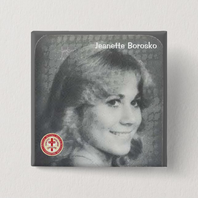 Jeanette Borosko Button (Vorderseite)