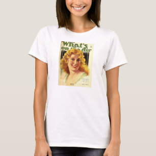 Jeanette MacDonald 1931 Radioabdeckung Operetta T-Shirt
