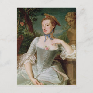 Jeanne Antoinette Poisson Marquise de Pompadour Postkarte