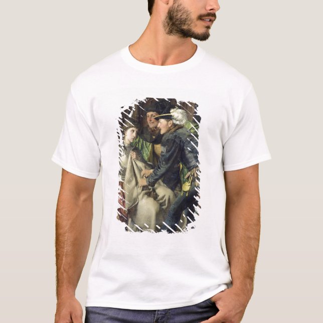 Jeanne d'Arc beleidigte in Gefängnis, 1866 T-Shirt (Vorderseite)