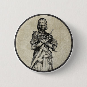 Jeanne D'Arc Button