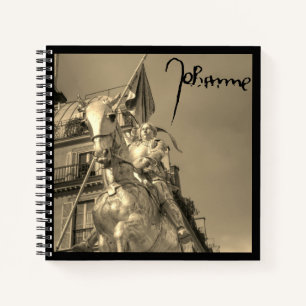 Jeanne d'Arc – Johanna von Orléans – Saint Joan Notizbuch