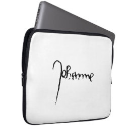 Jeanne d'Arc Saint Joan Heilige Johanna Signature Laptopschutzhülle