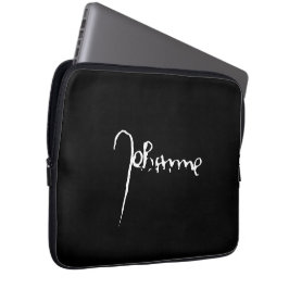 Jeanne d'Arc Saint Joan Heilige Johanna Signature Laptopschutzhülle