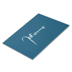 Jeanne d'Arc Saint Joan Heilige Johanna Signature Notizblock