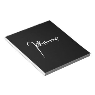 Jeanne d'Arc Saint Joan Heilige Johanna Signature Notizblock