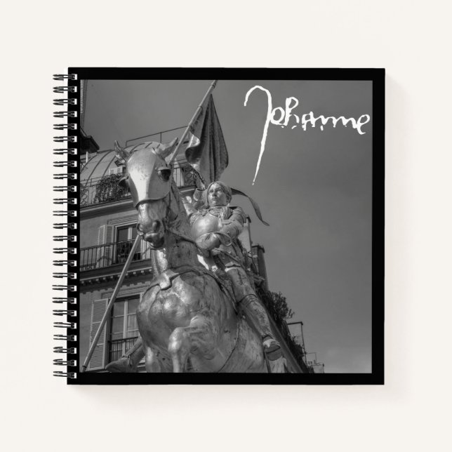 Jeanne d'Arc Saint Joan Heilige Johanna Signature Notizbuch (Vorderseite)
