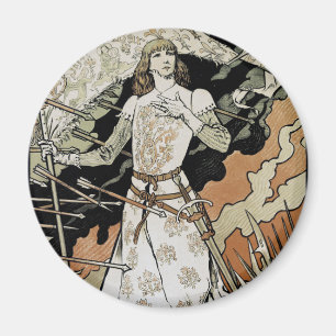 Jeanne d'Arc ~ Sarah Bernhardt Magnet
