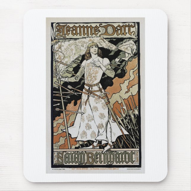 Jeanne d'Arc ~ Sarah Bernhardt Mousepad (Vorne)