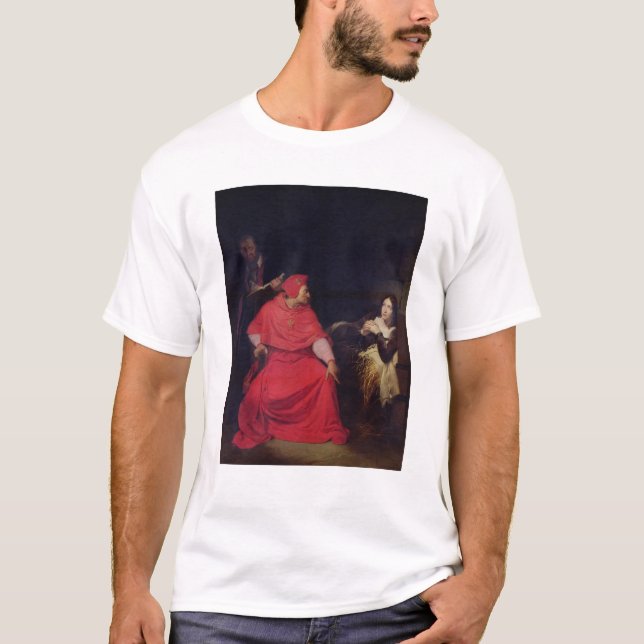 Jeanne d'Arc und der Kardinal von Winchester T-Shirt (Vorderseite)