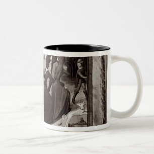 Jeanne d'Arc Zweifarbige Tasse