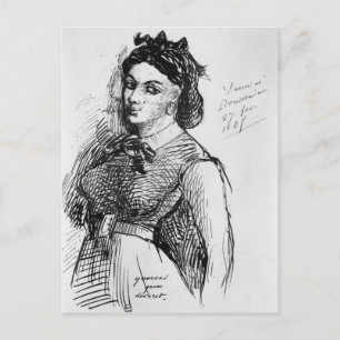 Jeanne Duval, 1865 Postkarte