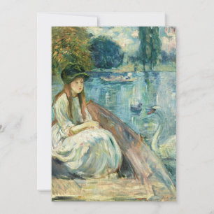 Jeanne Fourmanoir Sur le Lac   Berthe Morisot