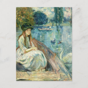 Jeanne Fourmanoir Sur le Lac   Berthe Morisot Postkarte