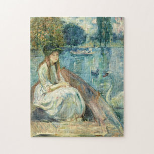 Jeanne Fourmanoir Sur le Lac   Berthe Morisot Puzzle