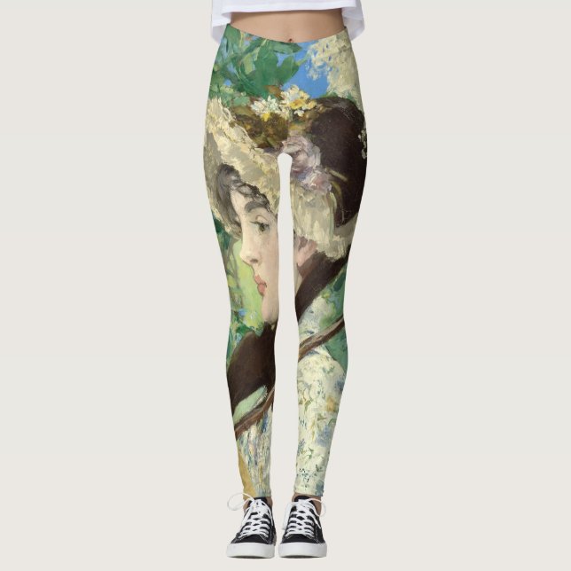 Jeanne (Frühjahr) Edouard Manet Leggings (Vorderseite)